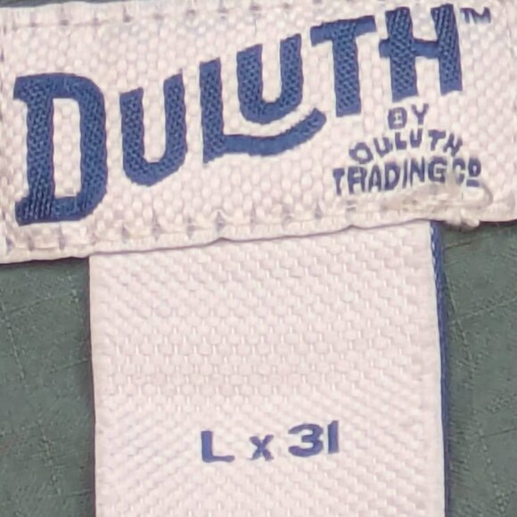 Duluth Trading Heirloom Gardening Bib Overalls Green Womens L x 31 Cottagecore - Picture 16 of 16